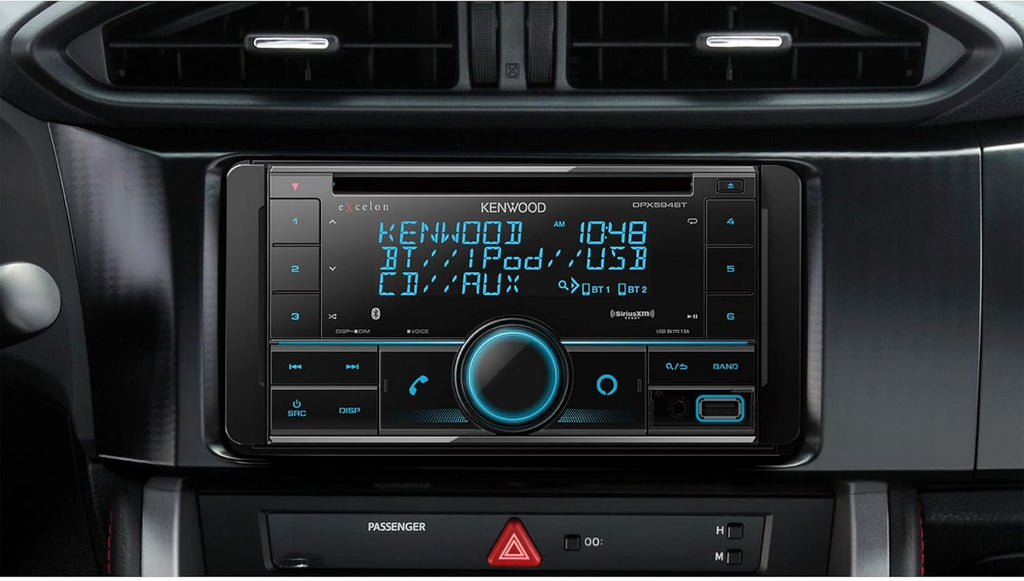 Double DIN Bluetooth Car Stereo CD Receiver with Satellite Radio Tuner Kit X502