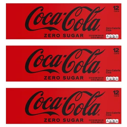 12 Fl Oz Zero Caffeine Free Soda Pop, 24 Pack K868