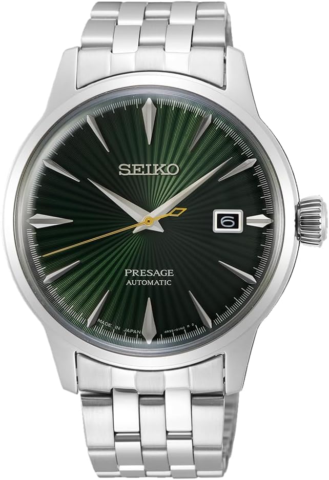 Green Dial Steel Watch W7655