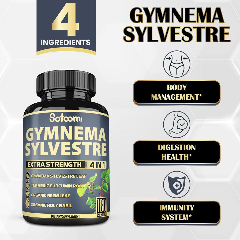 180 Capsules Gymnema Sylvestre Capsules Extract F737