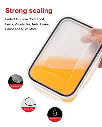32 Piece Plastic Food Storage Container with Lids P410