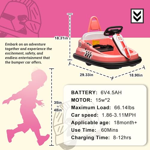 6V Electric Ride on Car with Remote Control (Black) S534