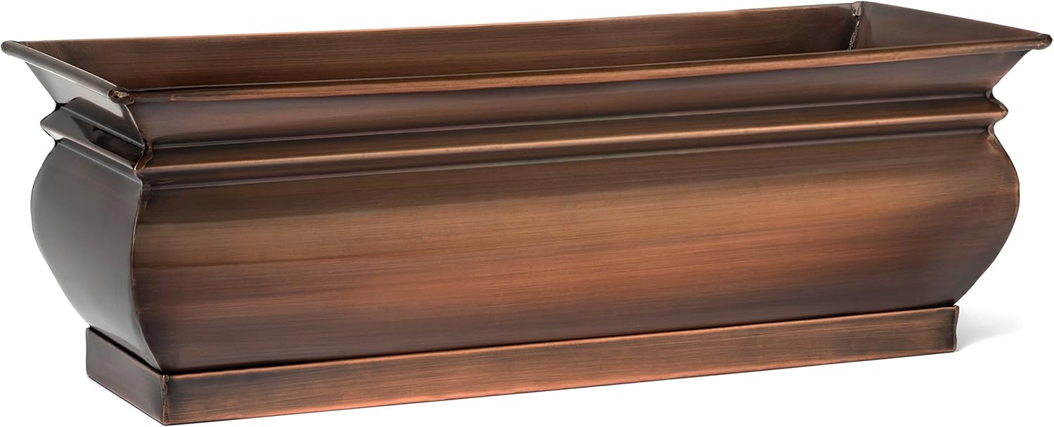 Rectangular Herb Planter Pots 16 x 6 x 5.75 Inches T8631