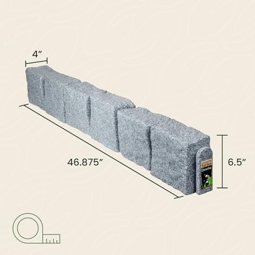Faux Stone Landscape Edging Border C992166