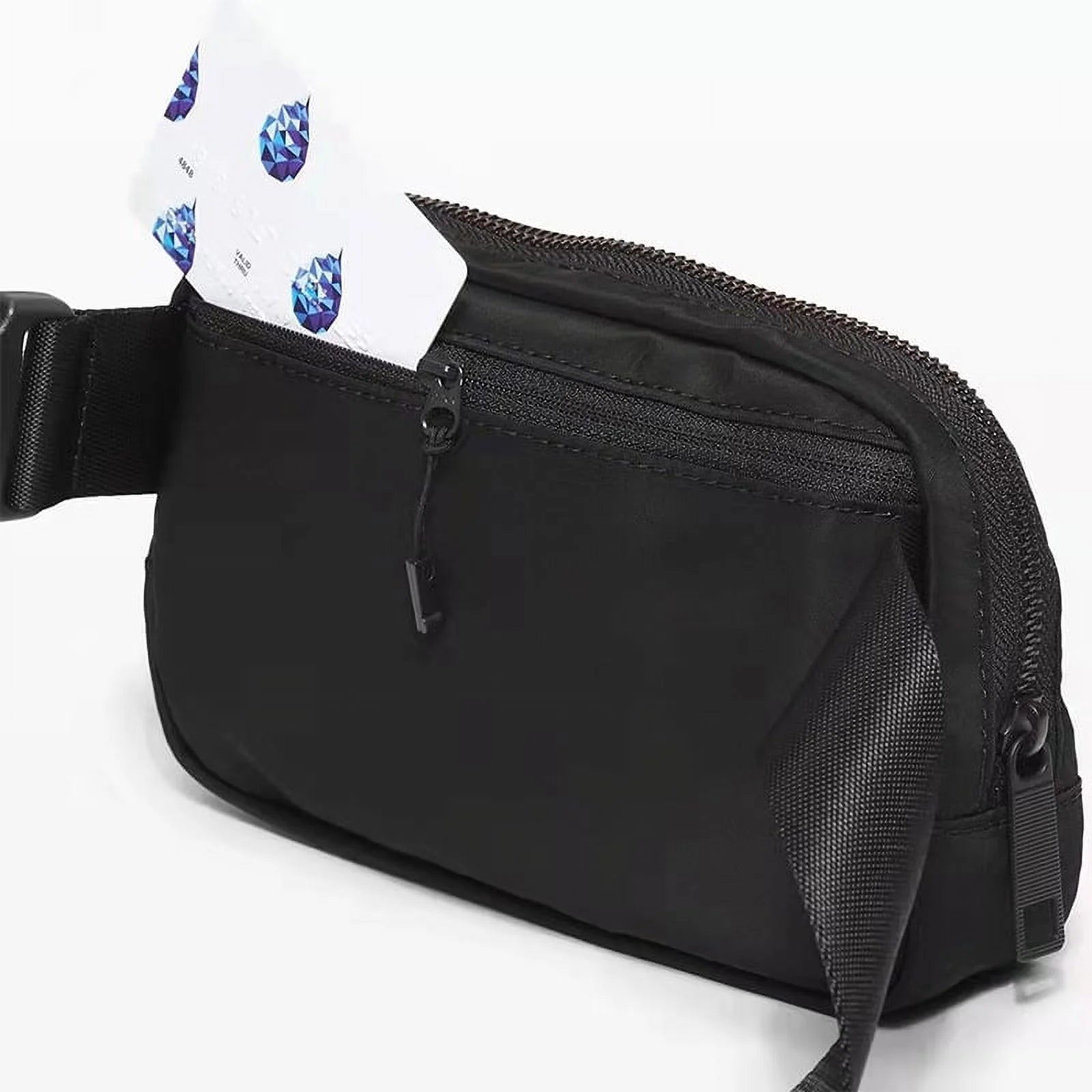 Black 1L Crossbody Fanny Pack Z10726