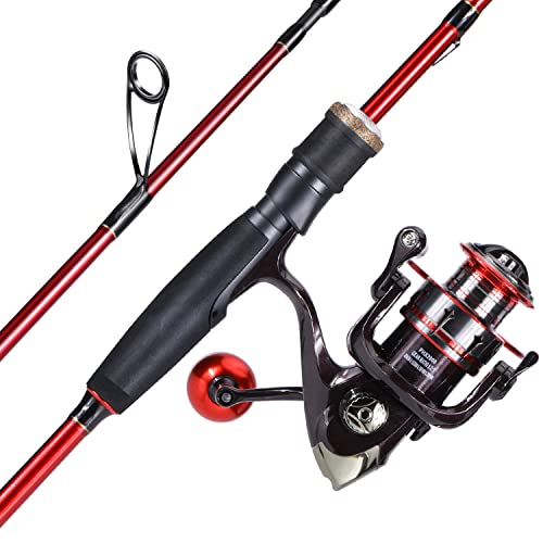 Medium Fishing Rod and Reel Combo with Spinning Reel S293