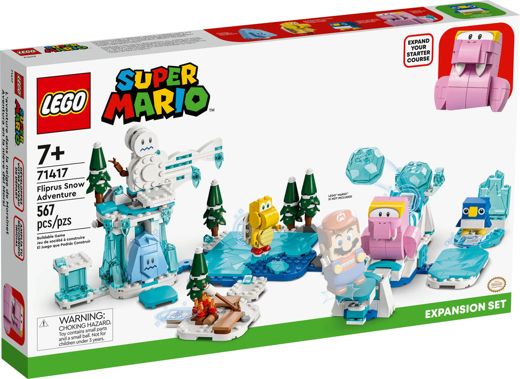 LEGO Super Mario Fliprus Snow Adventure Expansion Set 71417 E70041