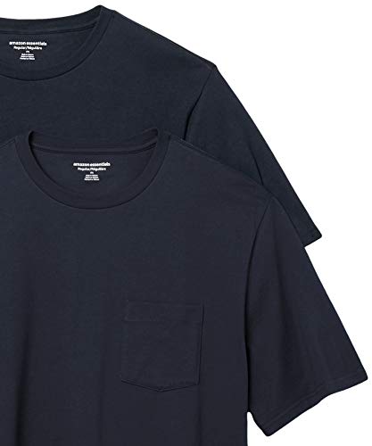 Regular-Fit Short-Sleeve Crewneck Pocket T-Shirt, Pack of 2 U394516