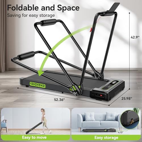 3 in 1 Foldable Electric Treadmill 300 lbs Capacity K6837