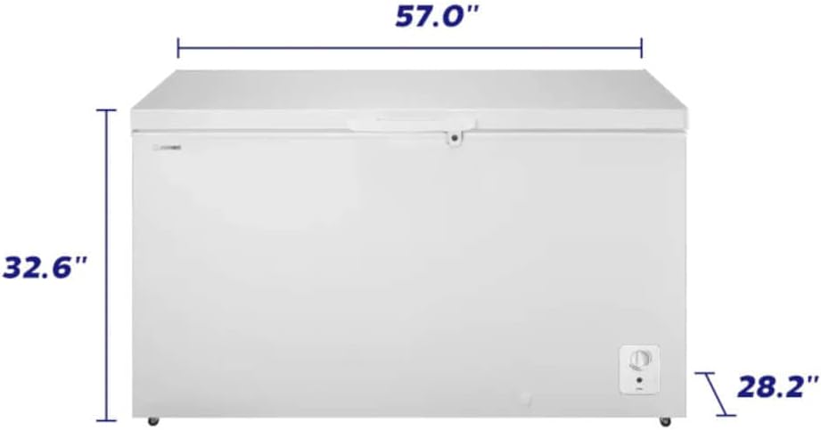 14.7 Cu. Ft. White Chest Freezer F343