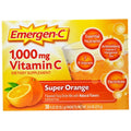 30 Count Super Orange Flavor Dietary Supplement Fizzy Drink Mix with 1000mg Vitamin C E24707