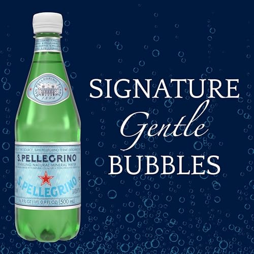 Sparkling Natural Mineral Water, 16.9 Fl Oz (Pack of 12) Y163