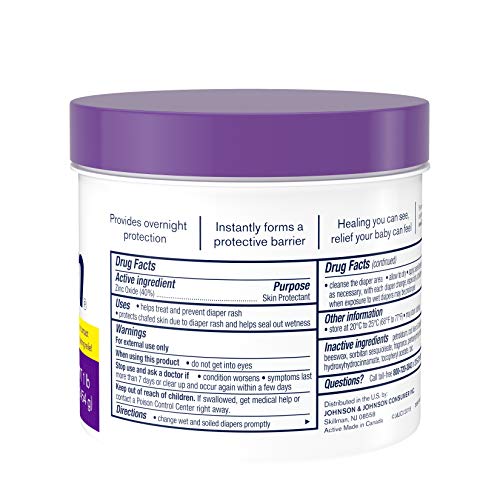 16 oz Baby Diaper Rash Cream with 40% Zinc Oxide X5657