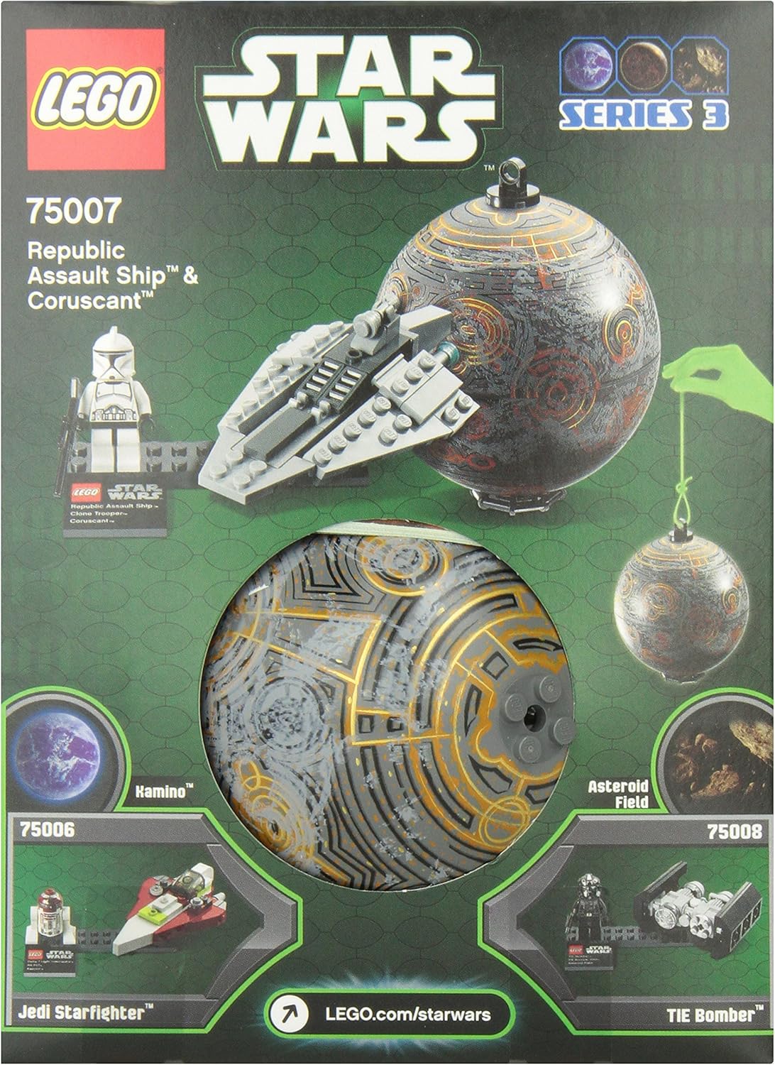 Republic Assault Ship and Coruscant A625