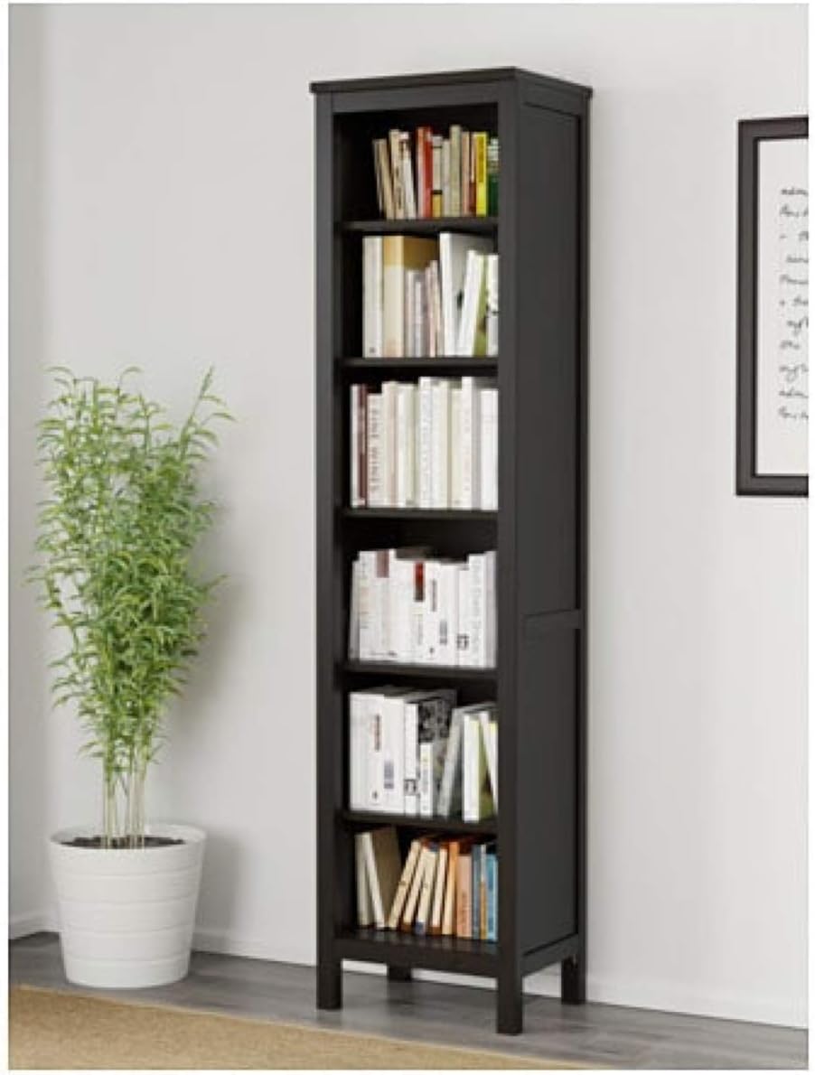 Black Brown Bookcase Q585