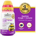 Kids Cough + Immune Daytime with Honey, Vitamin D & Zinc, Mixed Berry, 4FL Oz I726