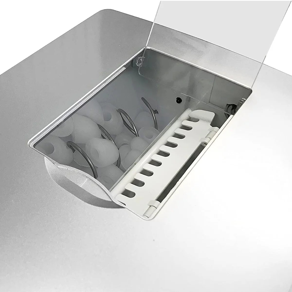 Countertop Ice Maker and Water Dispenser Silver S18220