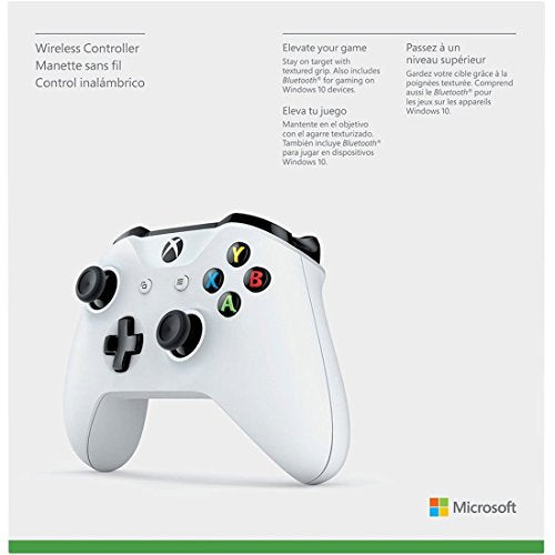 White Wireless Video Gaming Controller J421157