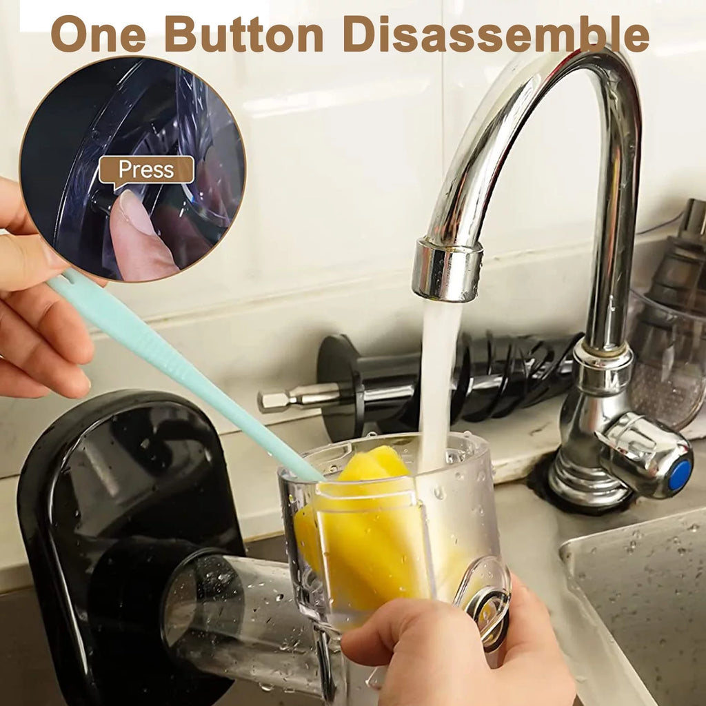 2 Modes Cold Press Masticating Juicer with Quiet Motor E39681