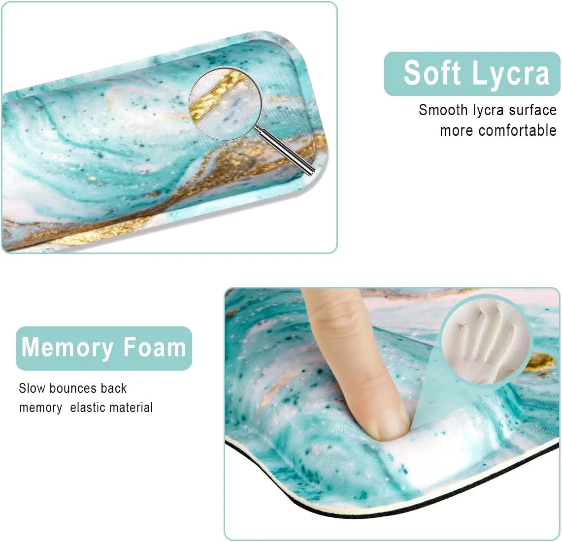 Memory Foam Ergonomic Keyboard Wrist Rest C87486
