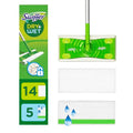 20 Piece Dry and Wet Mop Starter Kit with 19 Refills M416441