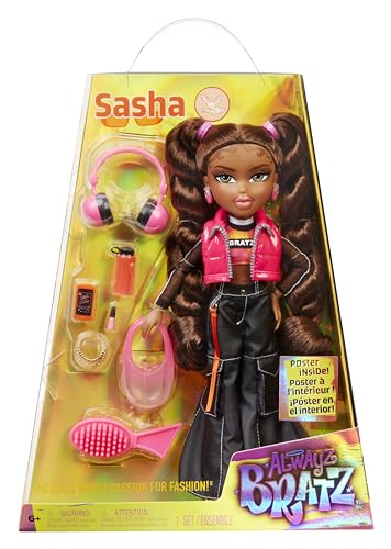 Sasha Fashion Doll with 10 Accessories and Poster I270