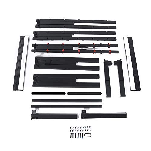 18 Inch Tall Metal Slat Bed Frame (Full) J277