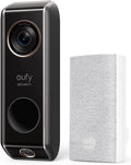 Dual Camera Video Doorbell with Chime, 2K with HDR S489