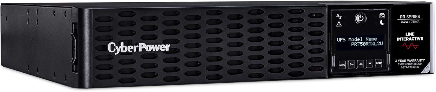 750VA 750W 8 Outlets 2U Rack Tower UPS System X553