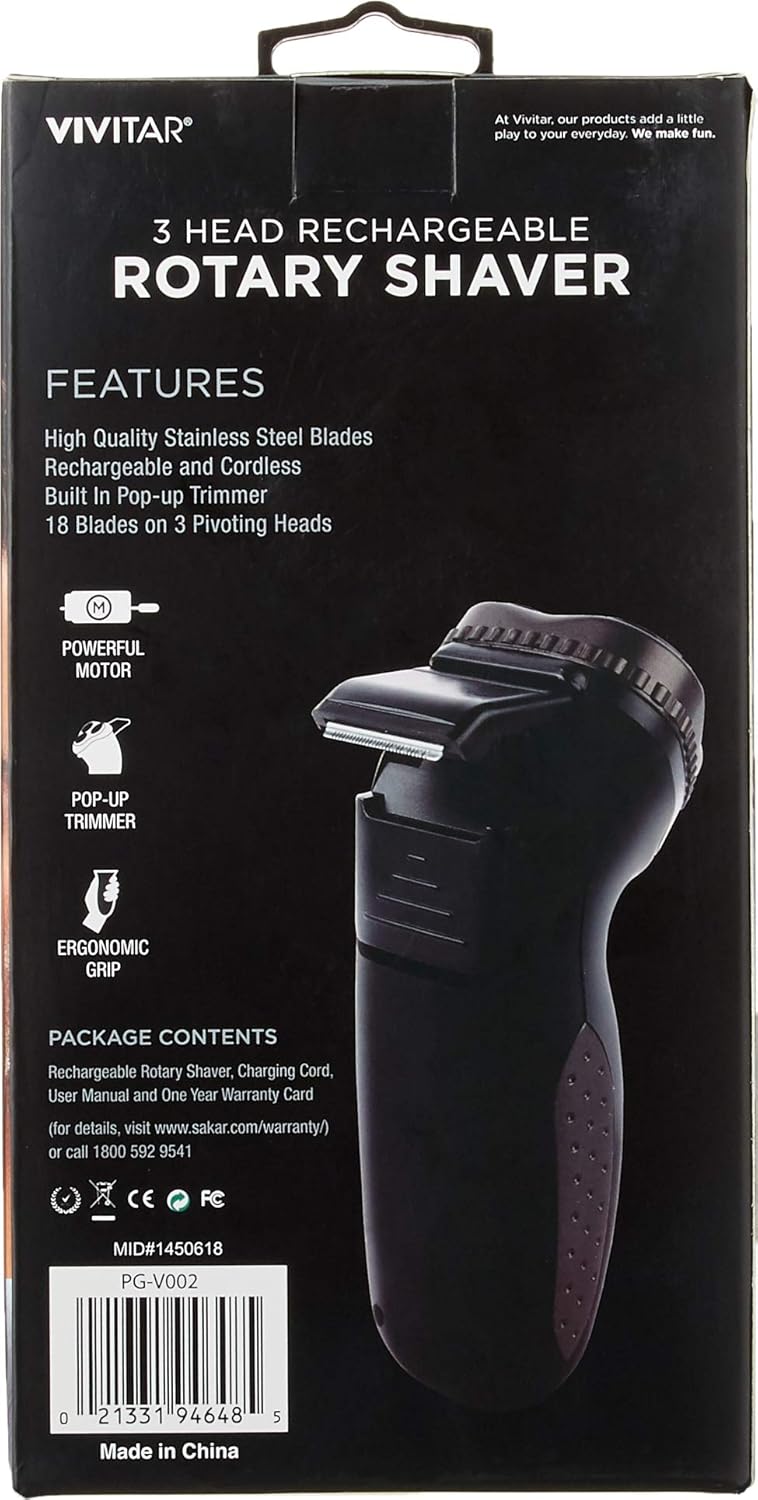 Rotary 3-Head Shaver V46027