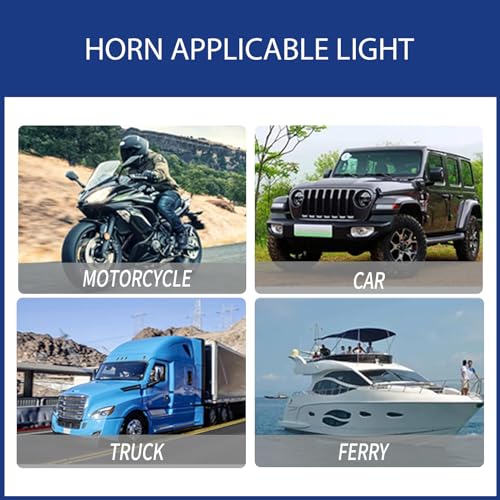 12V Waterproof Mini Size Car Air Snail Double Horn C1881