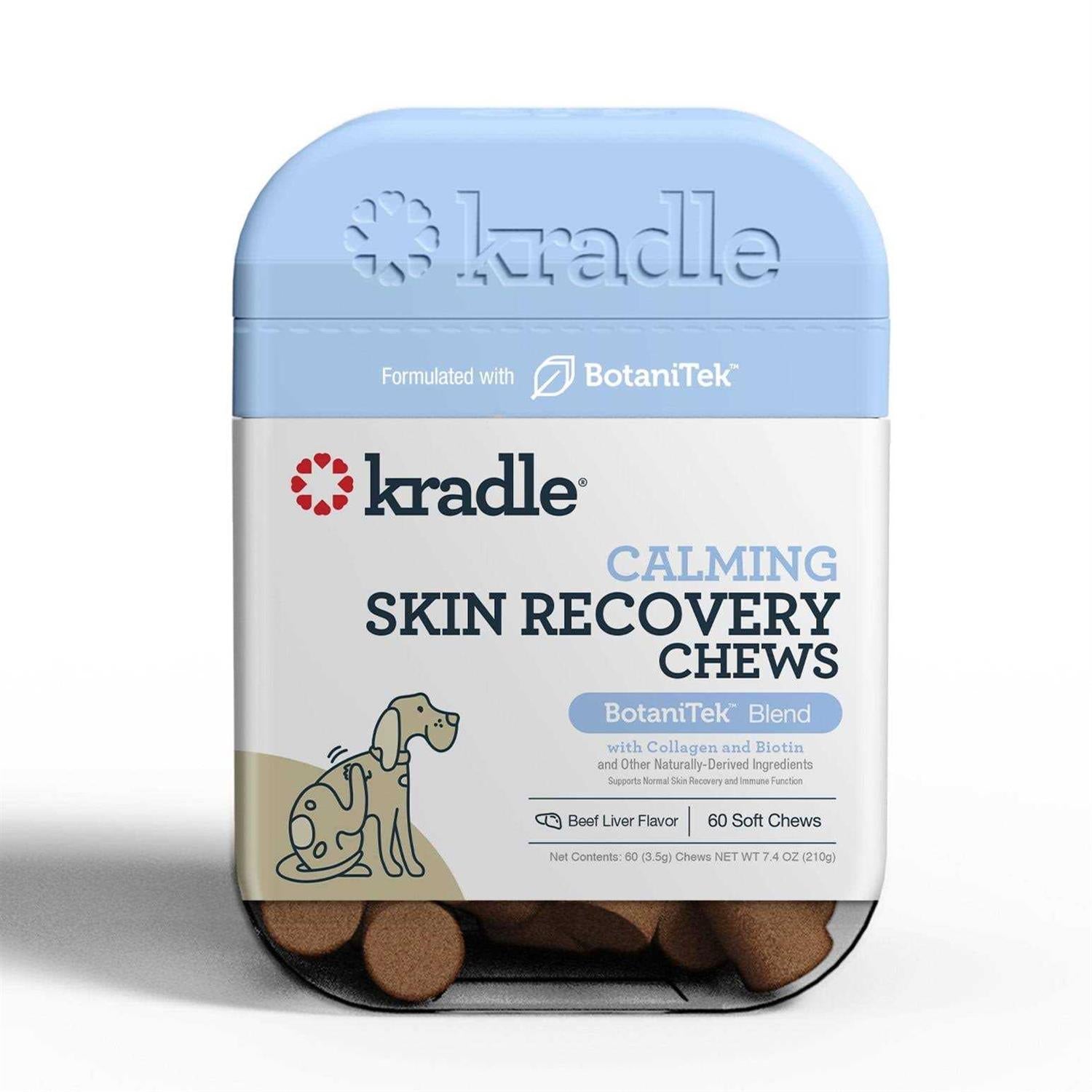 Calming Skin Recovery Soft Chews Dog Skin & Coat Support W996