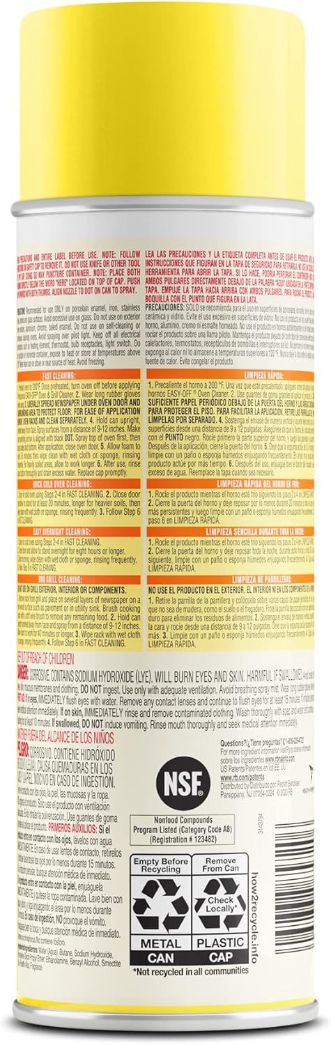48 Ounce Heavy Duty Oven and Grill Cleaner H73569