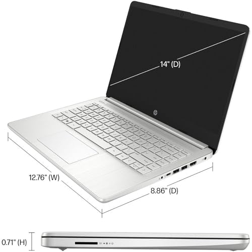 Silver 14 Ultrabook Intel 4-Core CPU 16GB RAM 1.6TB Storage Win11 Pro H34817
