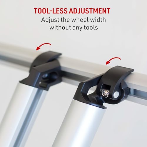 All-Aluminum Truck Bed 2 Bike Rack N6354