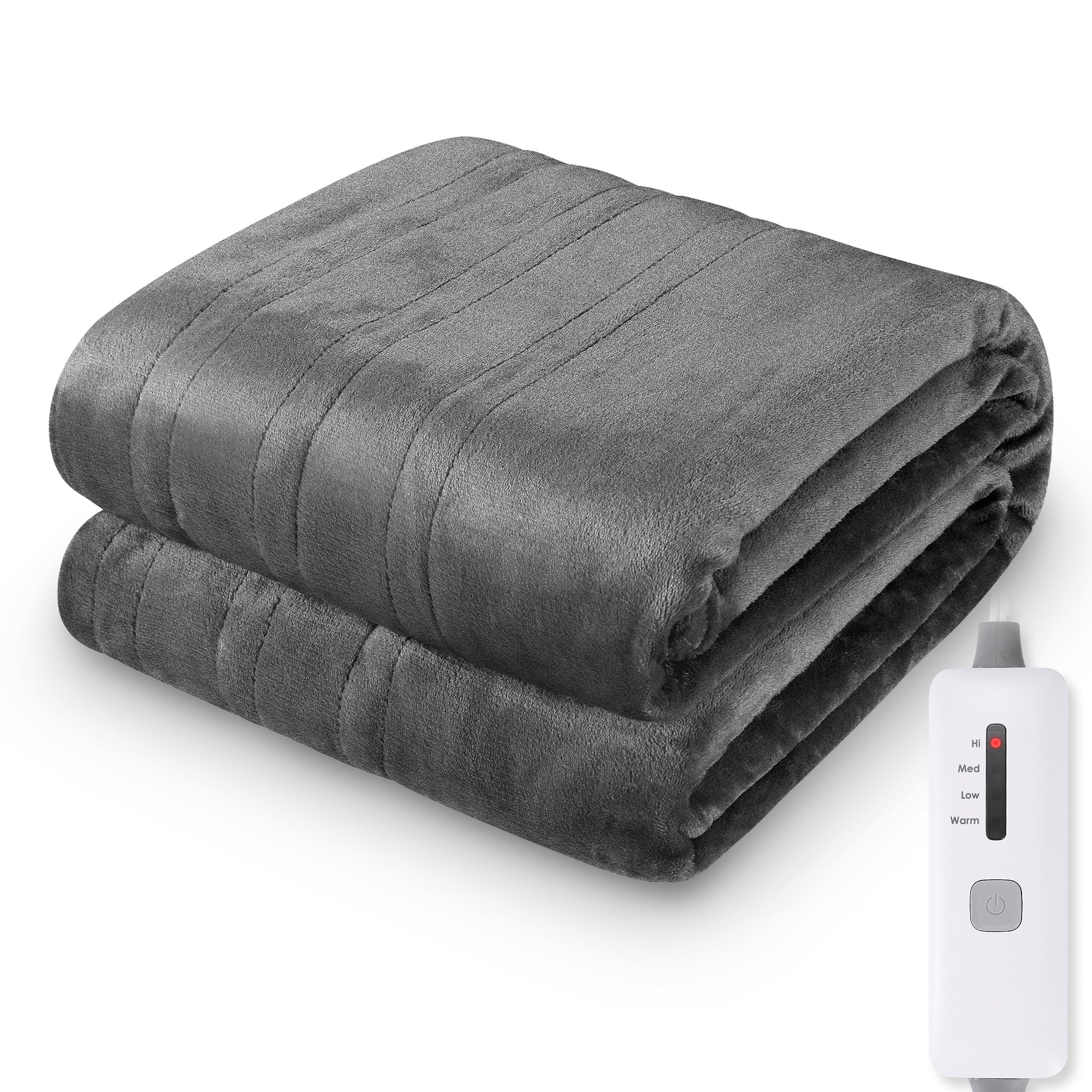 Gray Full Size Electric Blanket R45148