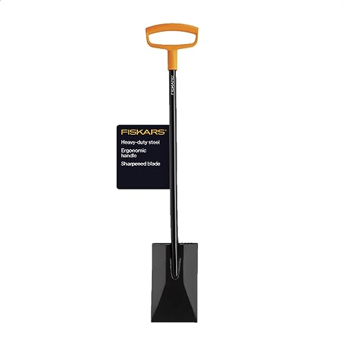 46" Steel Square Garden Spade Shovel with D-Handle E534412