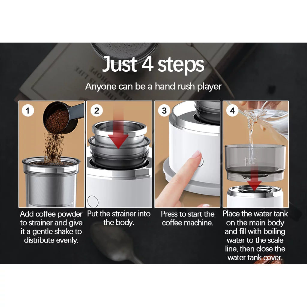 Battery Powered Coffee Brewer I913
