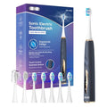 Rechargeable Electric Toothbrush with 8 Brush Heads, 5 Modes, Pressure Sensor B426249