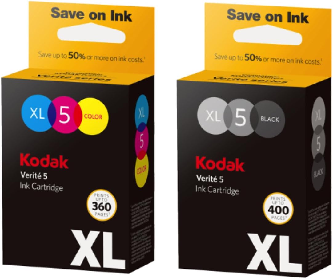 XL Black and Color Ink Jet Cartridge Bundle I890