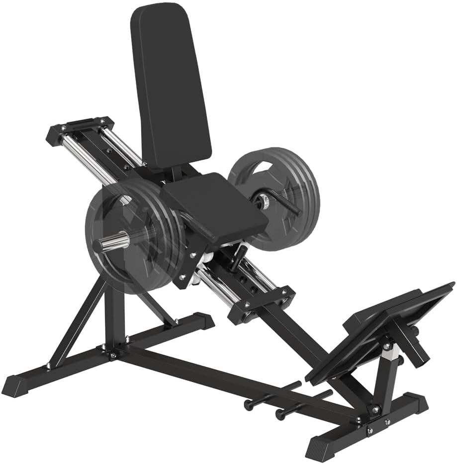 Compact Leg Press Machine with Calf Block J8772