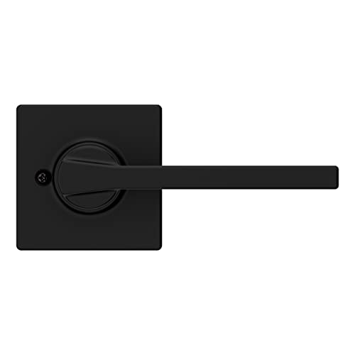 Matte Black Interior Privacy Door Handle 10 Pack D7455