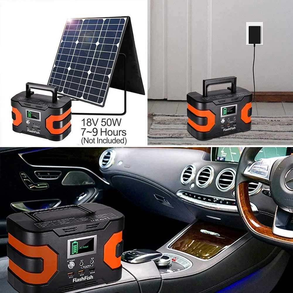 166Wh 45000mAh 200W Peak Power Station Battery E982