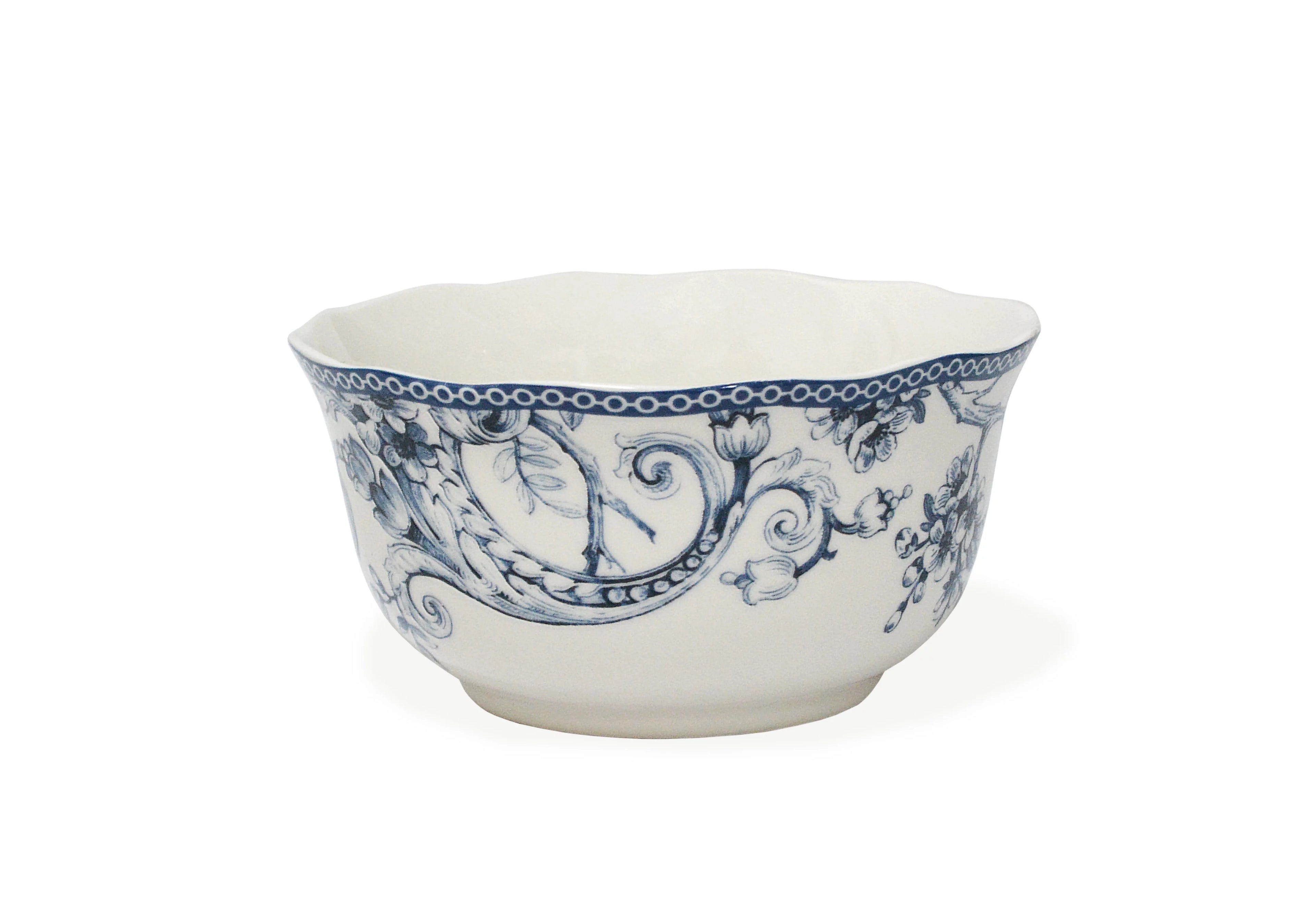 16-piece Porcelain Dinnerware Set, Blue Toile P7243