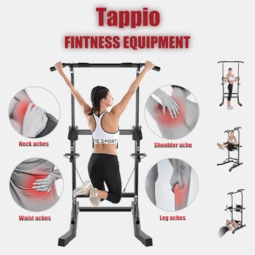 Adjustable Height Pull Up Bar Dip Station V661235