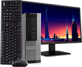 Intel Quad-Core i5 Desktop Computer PC with 500GB SSD, 8GB DDR3 RAM, Windows 10 Home, New 24in Monitor, Wireless Keyboard and Mouse J7437