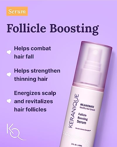 Volumizing Hair Products Set for Thinning Hair - Thickening Shampoo and Conditioner, Follicle Booster Hair Serum, Volumizing Spray S4581