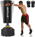 220LBS Freestanding Punching Bag with Gloves X927259