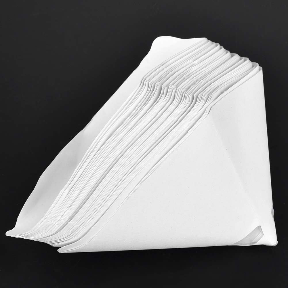 100 Mesh Conical Paper Paint Strainer Filter Funnel (60pcs) X67235