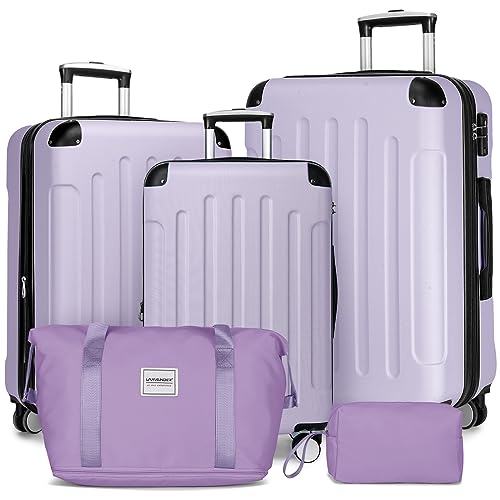 6 Piece Hardside Expandable Luggage Set with TSA Lock U47710